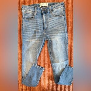 Abercrombie & Fitch Blue Straight Jeans Classic Style